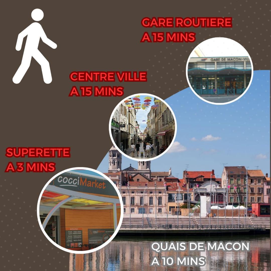 شقة Le Contemporain Saint-Laurent-sur-Saone المظهر الخارجي الصورة